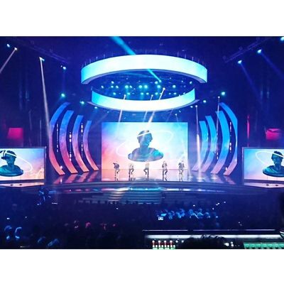 Pared video 60W de la pantalla P4.81 P3.91 LED de la pantalla LED de la etapa de SMD 1921