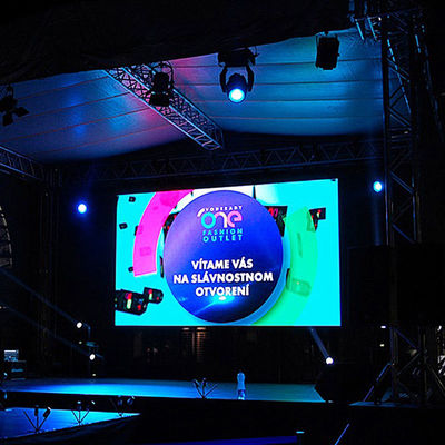 Pared video 60W de la pantalla P4.81 P3.91 LED de la pantalla LED de la etapa de SMD 1921