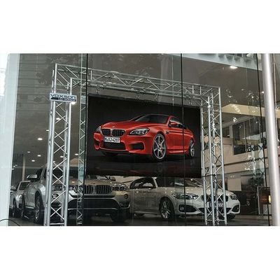 Tamaño de gabinete al aire libre flexible de pantalla LED de SMD1921 P4.81 HD 500*500m m