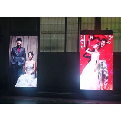 pantalla al aire libre 4.81m m P4.81 ISO9001 de la pantalla LED de la publicidad 3D
