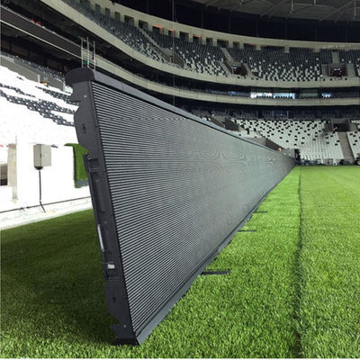 Pantalla de vídeo impermeable del estadio de la exhibición P4.81 P3.91 P2.064 del perímetro del LED