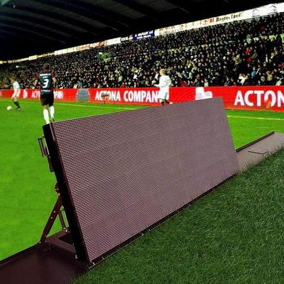Pantalla de vídeo impermeable del estadio de la exhibición P4.81 P3.91 P2.064 del perímetro del LED