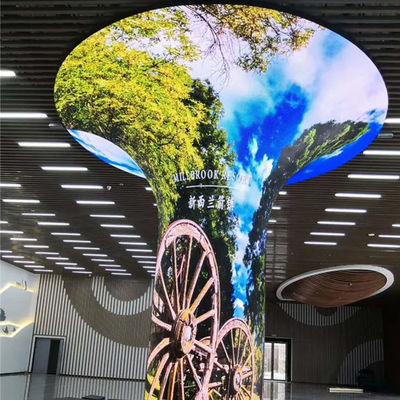 publicidad de pantalla creativa de la pantalla LED P2.064 de 2.604m m 50W al aire libre