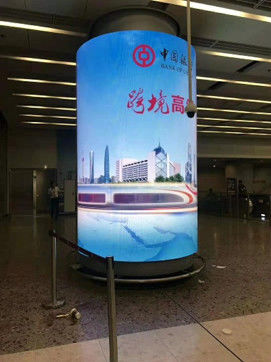 Pantalla creativa de la pantalla LED del cad P3.91 para hacer publicidad de brillo al aire libre