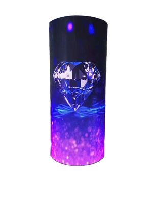 Pantalla creativa de la pantalla LED del cad P3.91 para hacer publicidad de brillo al aire libre