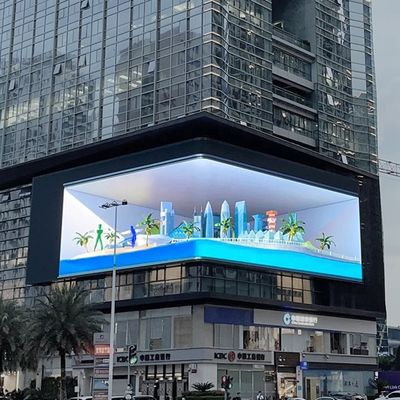 Pantalla al aire libre de la pantalla LED de la prenda impermeable de la pantalla de la pared de P3.91 LED para hacer publicidad de ROHS