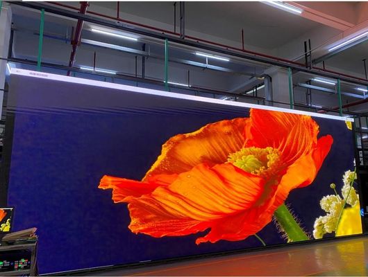 Alquiler video interior antiestático 3.91m m P3.91 de la exhibición de pared del LED