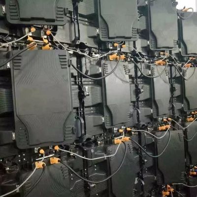Módulo video de alquiler EDA Size a prueba de choques de la pared de P4.81 RGB 250*250m m