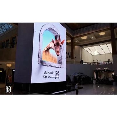 Pantalla LED profesional ROHS a todo color de la pantalla P2.064 3D de 1R1G1B LED 3D