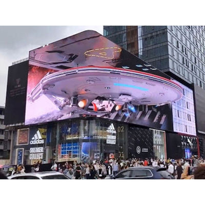 1R1G1B pantalla LED del ojo desnudo 3D para la publicidad SMD2020 P1.875