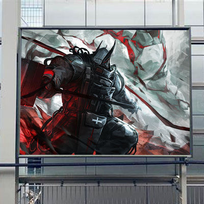 Brillo al aire libre de la pantalla LED de la pantalla P1.875 3D 1R1G1B SMD1921